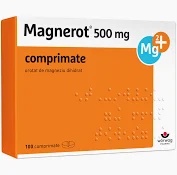 Magnerot, 500 mg, 100 comprimate, Worwag Pharma
