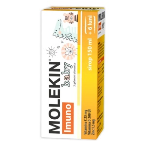 Molekin Imuno Baby sirop 1-3 ani, 150 ml, Zdrovit