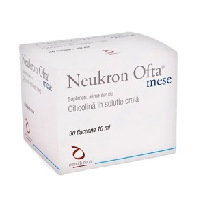 Neukron Ofta mese, 30 flacoane x 10 ml, Omikron