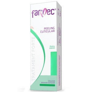 Peeling cuticular Tratament Forte, 15 ml, Farmec