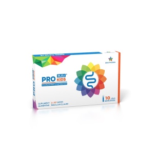 Probiotic pentru copii Pro Bleu Kids, 10 fiole x 5 ml, Bleu Pharma