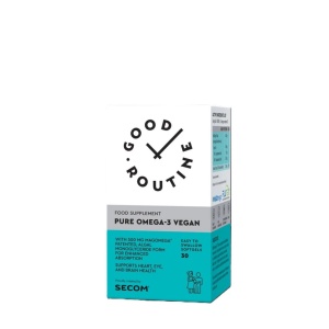 Pure Omega-3 Vegan Good Routine, 30 capsule gelatinoase moi, Secom