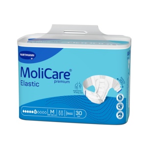 Slip pentru incontinenta MoliCare Premium Elastic 6 PIC, marime M, 30 bucati, Hartmann