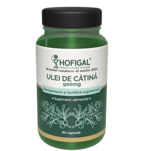 Ulei de catina, 900 mg, 60 capsule, Hofigal