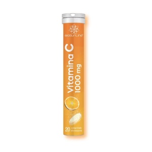 Vitamina C, 1000 mg, 20 comprimate efervescente, BioSunLine