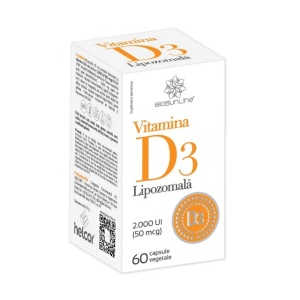 Vitamina D3 Lipozomala 2.000ui X 60cps, Biosunline