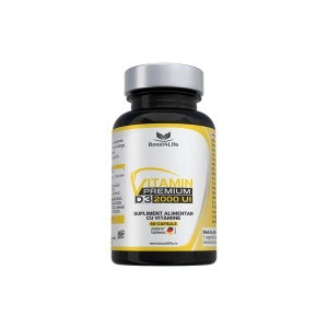 Vitamina D3 Premium, 2000 UI, 60 capsule moi, Boost4Life