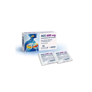 ACC, 600 mg, 10 comprimate efervescente, Sandoz
