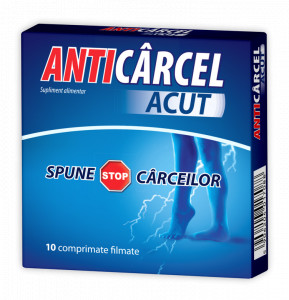 Anticarcel Acut, 10 comprimate, Zdrovit