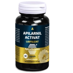 Apilarnil activat liofilizat, 60 capsule, Apicolscience