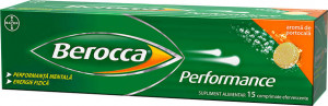 Berocca Performance x 15 comprimate efervescente (Bayer)