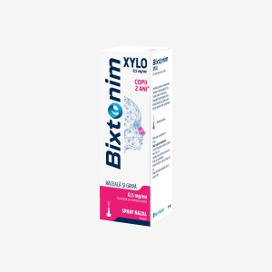 Bixtonim Xylo, 0,5 mg/ml spray nazal, soluţie, 10 ml, Biofarm