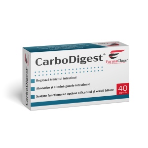Carbodigest, 40 capsule, FarmaClass