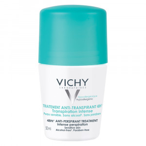 Deodorant roll-on antiperspirant cu parfum eficacitate 48h, 50 ml, Vichy