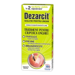 Dezarcit solutie pentru tratament ciuperca unghiei, 5 ml, Pharma Source