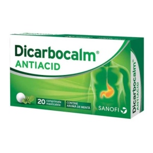 Dicarbocalm x 20 comprimate masticabile, Opella Healthcare
