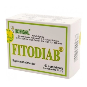Fitodiab, 60 comprimate, Hofigal
