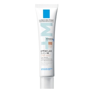 Gel-crema anti-imperfectiuni cu pigment de culoare, Nuanta Medium, Effaclar Duo+M, 40 ml, La Roche-Posay