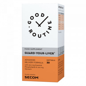 Hepatoprotector Guard Your Liver Good Routine, 30 capsule, Secom