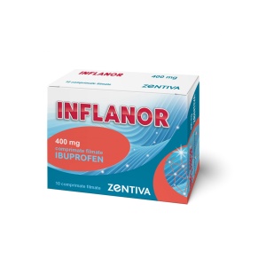 Inflanor, 400 mg, 10 comprimate filmate, Zentiva
