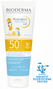 Lapte protectie solara pentru copii Photoderm Pediatrics, SPF 50+, 200 ml, Bioderma