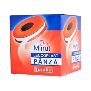 Leucoplast panza Minut 5cm x 5m x 1buc