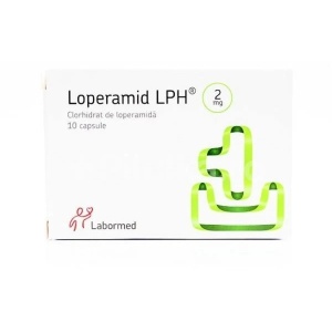 Loperamid LPH, 2 mg, 10 capsule, Labormed