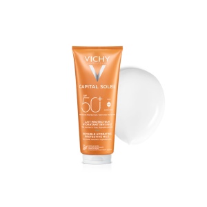 Lotiune hidratanta invizibila pentru fata si corp, SPF 50+ Capital Soleil, 150 ml, Vichy