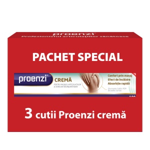 Pachet Proenzi ArtroStop crema, 3 x 100 ml, Walmark