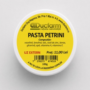 Pasta Petrini pentru bebelusi, 100gr, Ducfarm