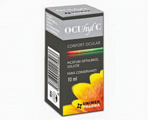 Picaturi oftalmice Ocuhyl-C, 10 ml, Unimed Pharma