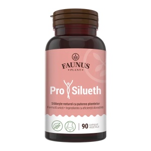 Pro Silueth, 90 capsule vegetale, Faunus Plant