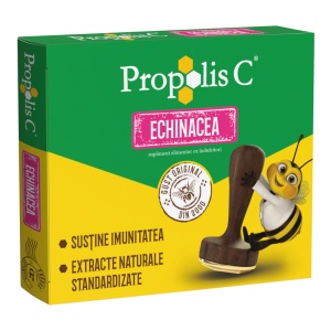 Propolis C Plus Echinacea, 20 comprimate, Fiterman