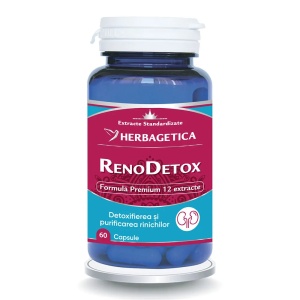Renodetox, 60 capsule, Herbagetica