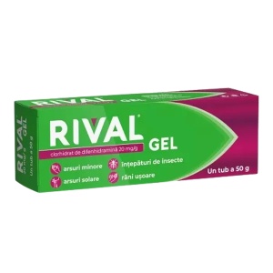 Rival gel 20 mg/g, 50g, Fiterman