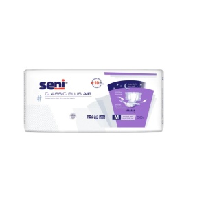 Scutece adulti Classic Plus Air, Medium, 30 bucati, Seni