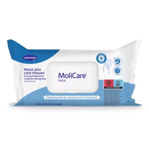Servetele umede pentru ingrijirea pielii MoliCare Skin, 50 bucati, Hartmann