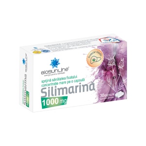 Silimarina 1000 mg, 30 capsule, Helcor