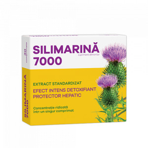 Silimarina 7000, 30 comprimate, Fiterman