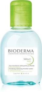 Solutie micelara ten mixt si gras H2O Sebium, 100 ml, Bioderma