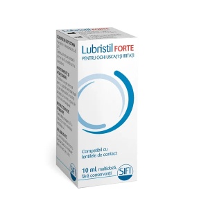 Solutie oftalmica Lubristil Forte, 10 ml, Sifi