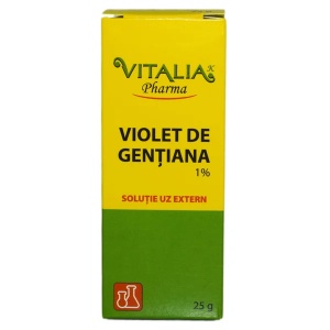 Violet de Gentiana, 1%, 25 g, Vitalia