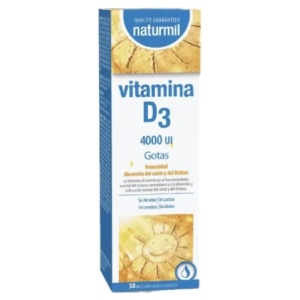 Vitamin D3 4000ui Picaturi, Naturmil