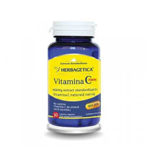Vitamina C Forte, 400 mg, 60 capsule, Herbagetica