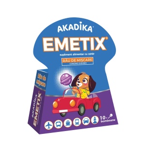 Acadele Akadika Emetix, 10 bucati, Fiterman Pharma
