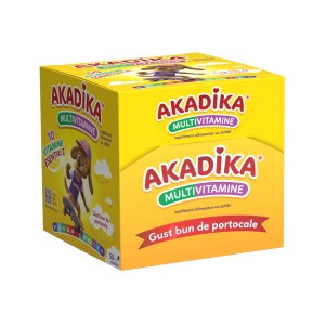 Acadele Multivitamine Akadika, 50 bucati, Fiterman Pharma