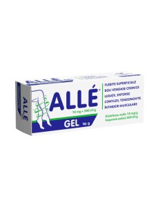 Alle gel , 10 mg + 500 UI/g , 50 grame , Fiterman