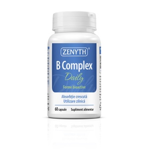 B Complex Daily, 60 capsule, Zenyth Pharmaceuticals