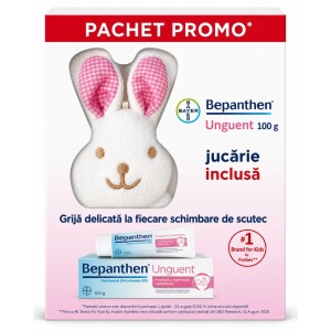 Bepanthen Unguent 100 g + Jucărie Iepuraș, Bayer