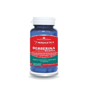 Berberina Bio-activa, 60 capsule vegetale, Herbagetica